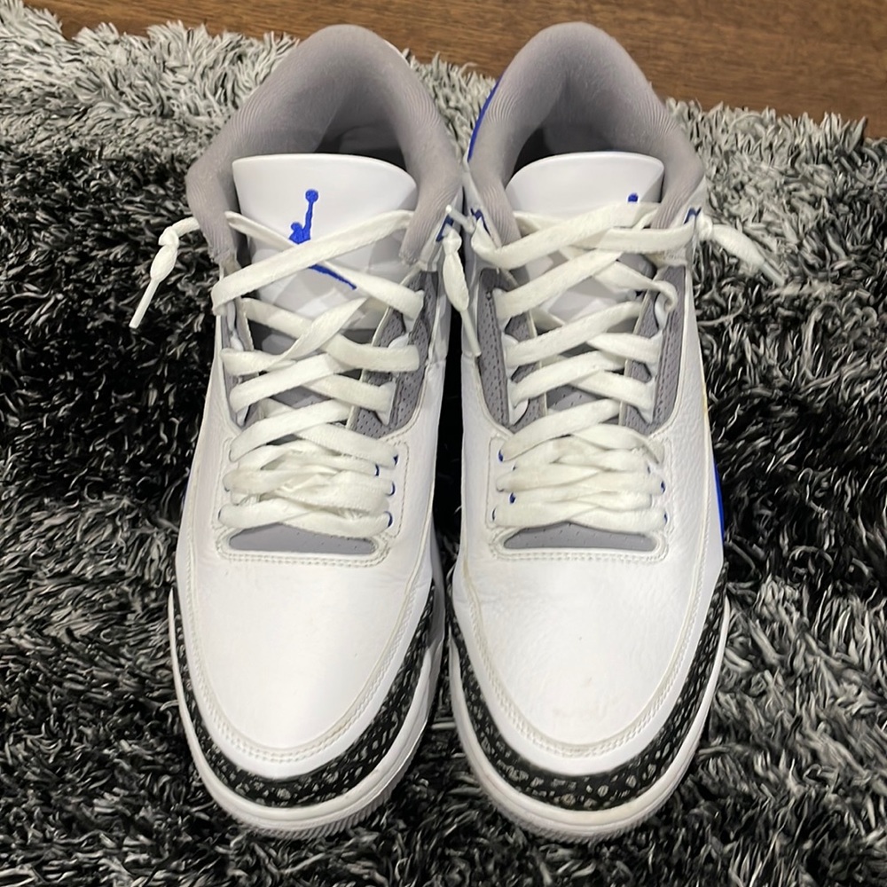 Racer Blue Jordan 3s
